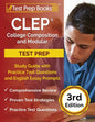 CLEP College Composition and Modular Study Guide with Practice Test Questions and English Essay Prompts [3rd Edition] - Paperback