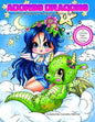 Adorbs Dragons Sherri Baldy My-Besties Coloring Book - Paperback