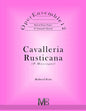 OperEnsemble12, Cavalleria Rusticana (P.Mascagni): Reduced Score - Paperback