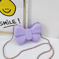 Diagonal Coin Purse Bow Princess Bag Parent-child Bag