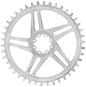Wolf Tooth Direct Mount Chainring - 42t SRAM Direct Mount Drop-Stop B For SRAM 8-Bolt Cranksets 6mm Offset Raw Silver