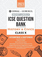 Oswal - Gurukul History & Civics Most Likely Question Bank: ICSE Class 10 For 2023 Exam - Paperback