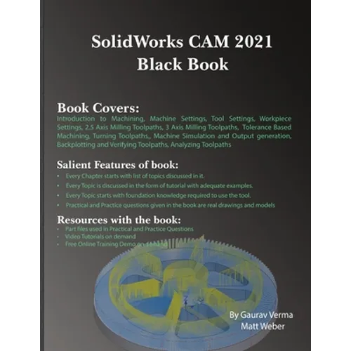 SolidWorks CAM 2021 Black Book - Paperback