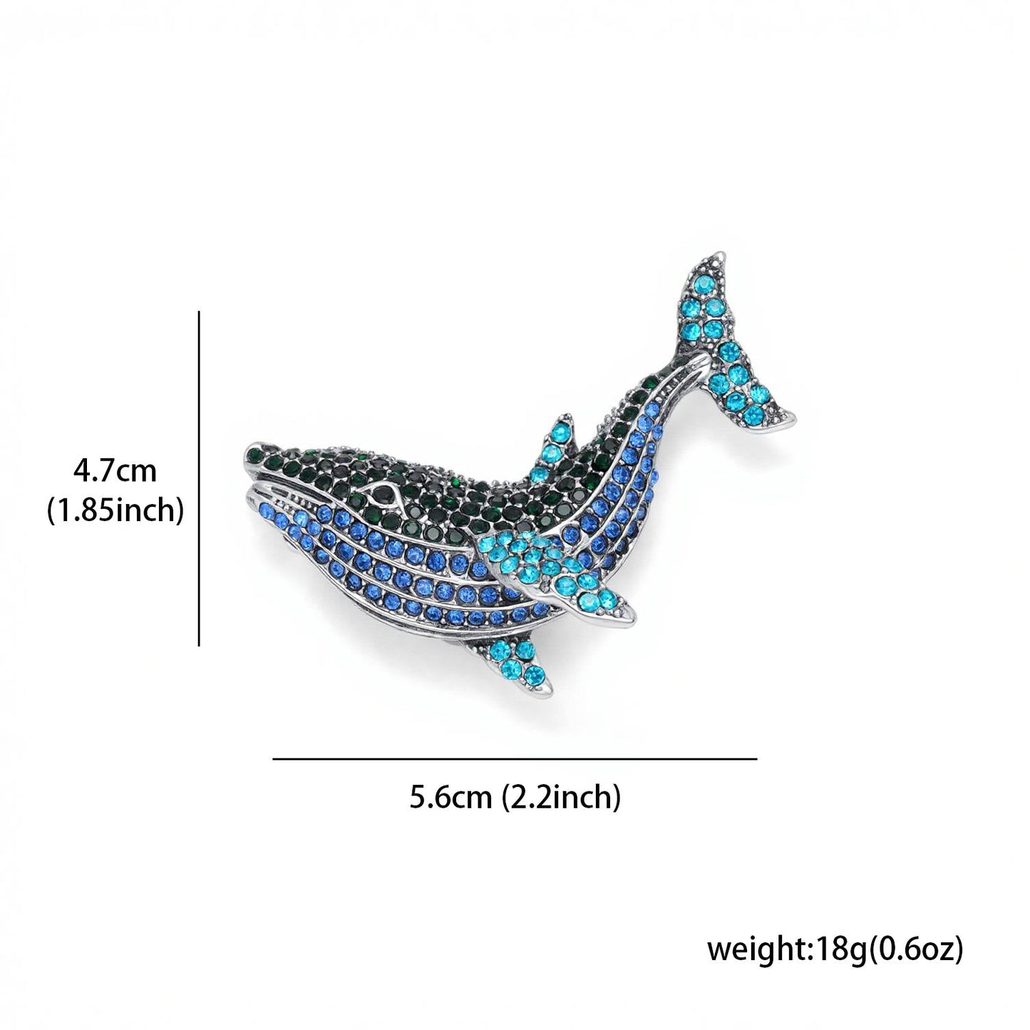 Enamel-dripped Lobster Brooch Accessory For Women