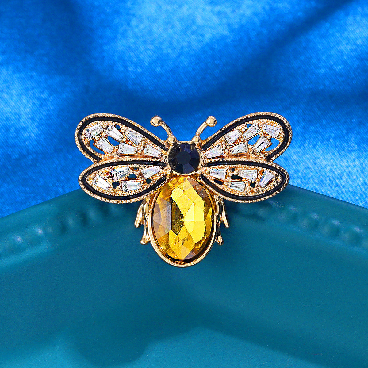 Cute Animal New Style Oil-Drop Bee Brooch