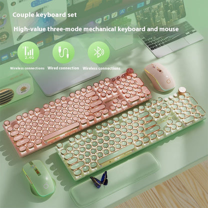 E-sports Machinery Keyboard Wired Wireless Bluetooth Office