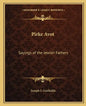 Pirke Avot: Sayings of the Jewish Fathers - Paperback