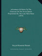 Adventures Of Hatim Tai The Generous On The Seven Quests Propounded By The Lady Husn Banu (1876) - Paperback