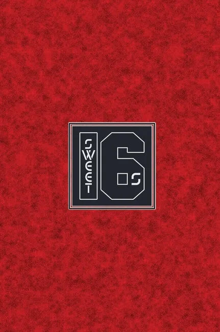 Sweet 16s: Hardcover Rap Notebook Journal For Rappers, Lyrics and Hip Hop Heads - 112 pages and 7x10 Songwritering Journal - Cool Red Book - Hardcover