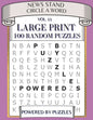 News Stand Circle a Word Vol.11: Large Print 100 Random Puzzles - Paperback
