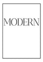 Modern: A decorative book for coffee tables, bookshelves and end tables: Stack style decor books to add home decor to bedrooms - Paperback