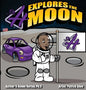 Dr H Explores the Moon - Hardcover