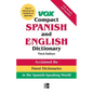 Vox Compact Spanish and English Dictionary - Hardcover