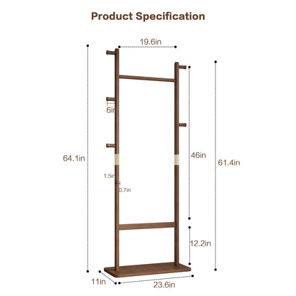 Solid Wood Simple Hat Rack