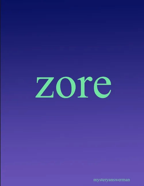 zore - Paperback