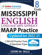 Mississippi Academic Assessment Program Test Prep: Grade 8 English Language Arts Literacy (ELA) Practice Workbook and Full-length Online Assessments: - Paperback