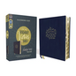 Niv, Radiant Virtues Bible: A Beautiful Word Collection, Leathersoft, Navy, Red Letter, Thumb Indexed, Comfort Print: Explore the Virtues of Faith, Ho - Imitation Leather
