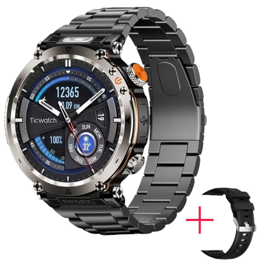 Cross-border Bestseller HT30 Outdoor Sports Waterproof Bluetooth Call Message Alerts LED Light Illumination Smartwatch