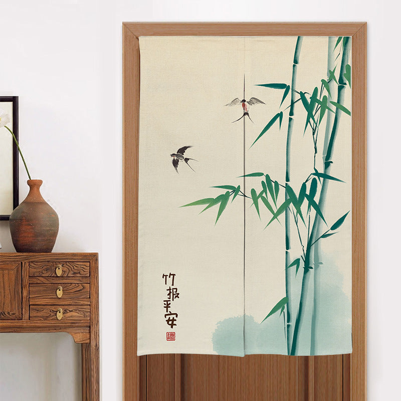 Chinese-Style Cloth Room Divider Panels