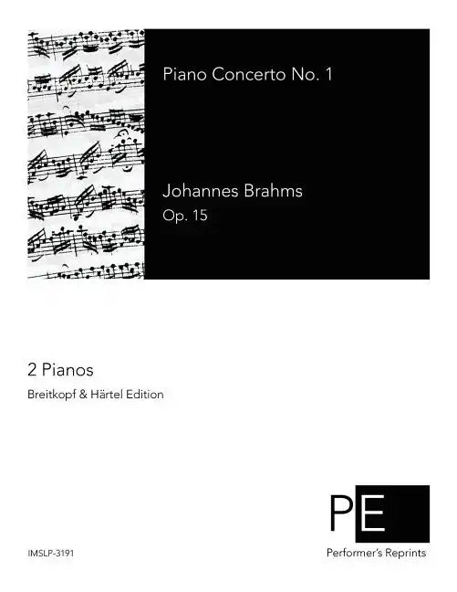 Piano Concerto No. 1 - Paperback