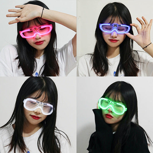 Nightclub Glow Party Weird Birthday Glasses