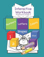 Interactive Workbook Preschool to Grade 3: Interactive Activity Book For Ages 4-8 - Paperback