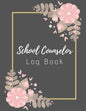 School Counselor Log Book: Simple counselling Student Daily Record Keeper & Workbook (School Counselor Appreciation Gifts for Women). - Paperback