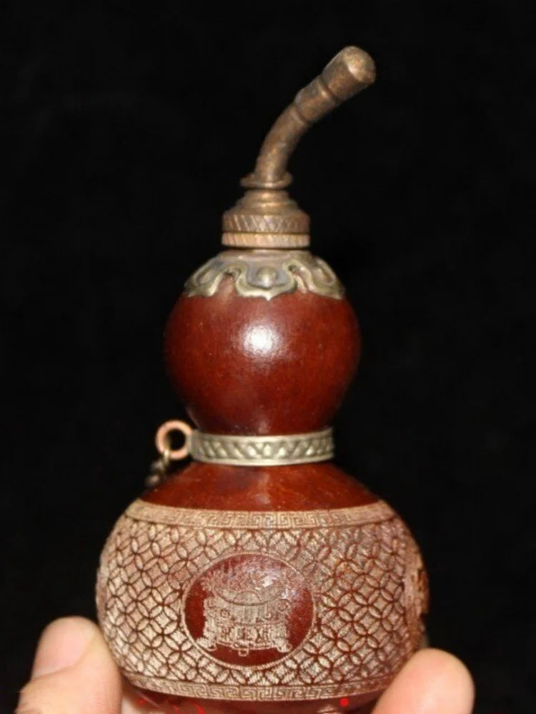 Chinese Natural Gourd Snuff Bottle