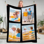 Stylish Air Conditioned Office Lunch Blanket