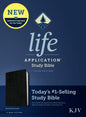KJV Life Application Study Bible, Third Edition (Bonded Leather, Black, Red Letter) - Bonded Leather