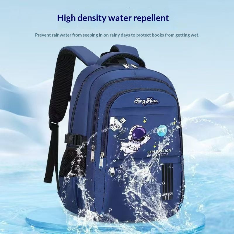 Large Capacity Backpacks For Boys Load-reducing School Bags For Elementary Students Wholesale