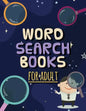 Word Search Books for Adult: Funny Word Search Puzzle Games, 8.5"x11" sized - Paperback