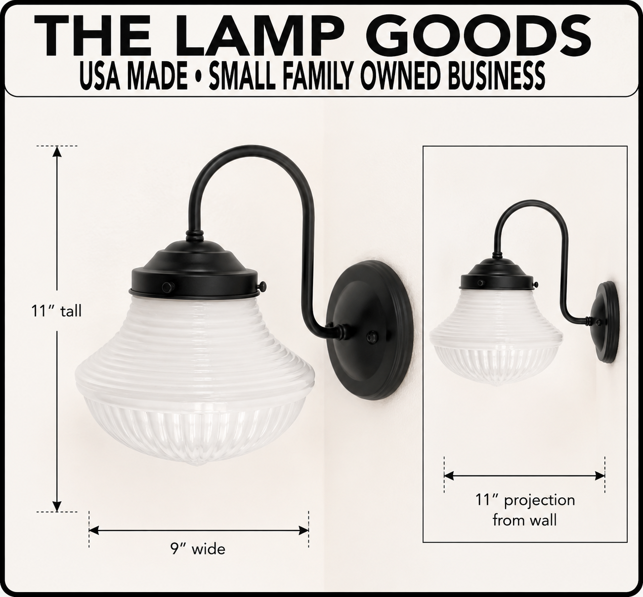 Traditional Schoolhouse Sconce Wall Light