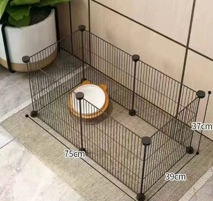 Small Dog Indoor Home Isolation Fence Cage