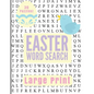 Easter Large Print Word Search - Paperback