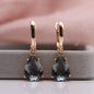 Ladies Long Earrings Fashion Party Jewelry Natural Zircon