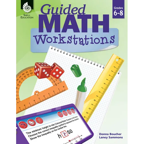 Guided Math Workstations Grades 6-8 - Paperback