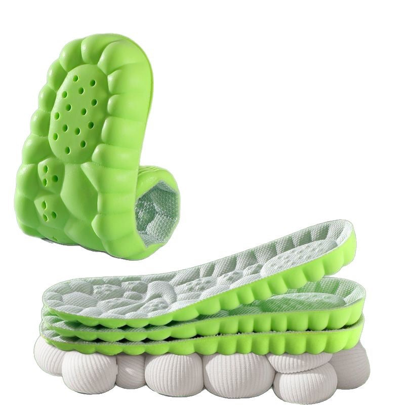 Childrens Breathable Sweat-absorbing Shock-absorbing Insoles