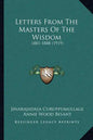 Letters From The Masters Of The Wisdom: 1881-1888 (1919) - Paperback