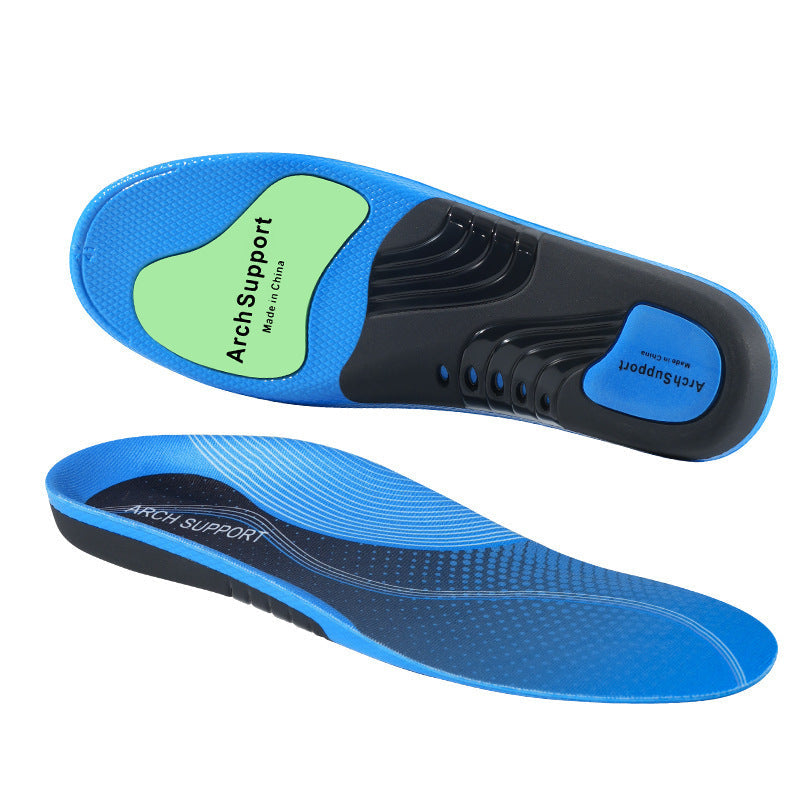 High-arch Support Sports Insole That Wicks Away Sweat And Controls Odor