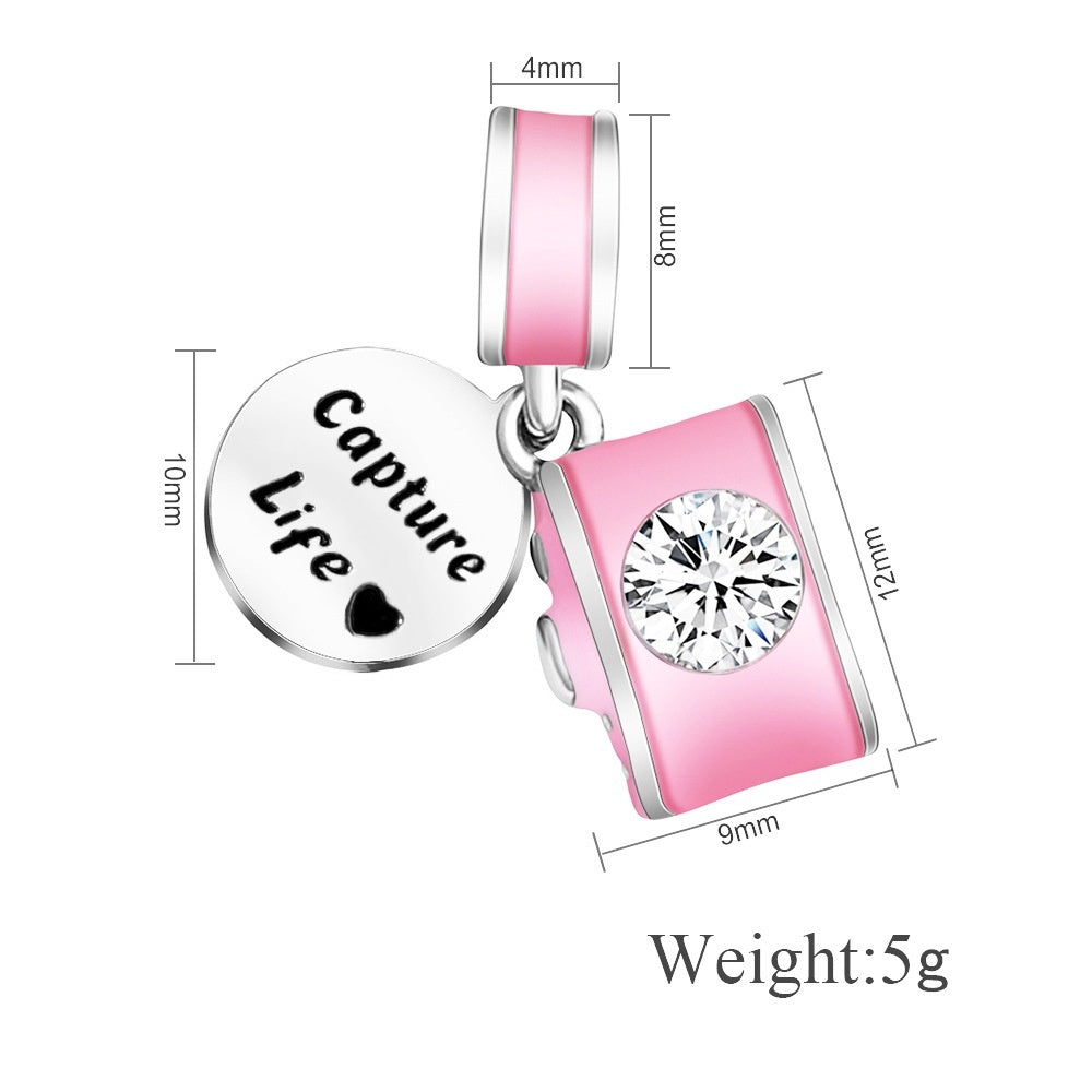 European And American-style Blush-pink Multi-strand Bracelet Couples Crystal Bracelet