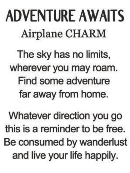 Adventure Awaits Charm