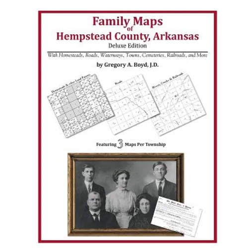Family Maps of Hempstead County, Arkansas - Paperback