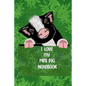 I Love my Mini Pig Notebook: Blank lined 100 pages size 6 x 9 in. - Paperback