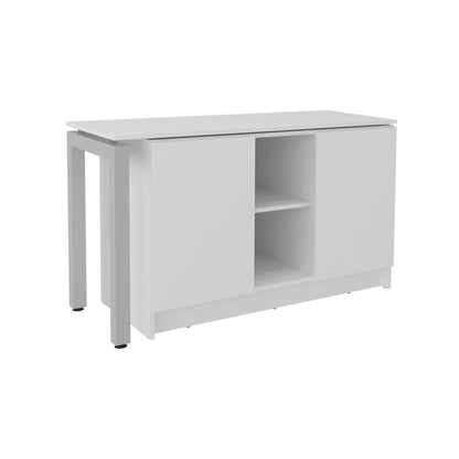 Rotable Desk 72-Inch Wide or Compact, Adjustable Workstation Two Directions
