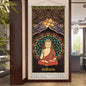 Thai Zen Elephant Fabric Wall Hanging Tapestry