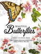 Beautiful Butterflies: coloring books for adults Relaxation (Adult Coloring Books Series, grayscale fantasy coloring books) - Paperback