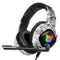 Headphones RGB Light Subwoofer Wired Headphones