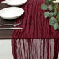 Balinese Crinkle Table Flag Boho Twist Tablecloth
