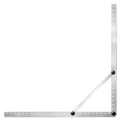 50-Inch Solar Panel Mount Brackets 0 - 90° Adjustable Tilt Mount Brackets